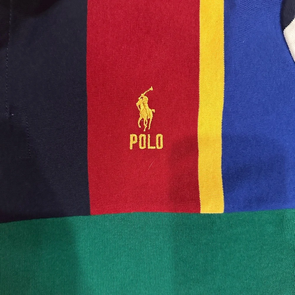 Polo Ralph Lauren Classic Fit
Patchwork Rugby Shirt Men’s Large NWT - Picture 8 of 11